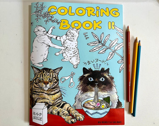Cat Coloring Book II
